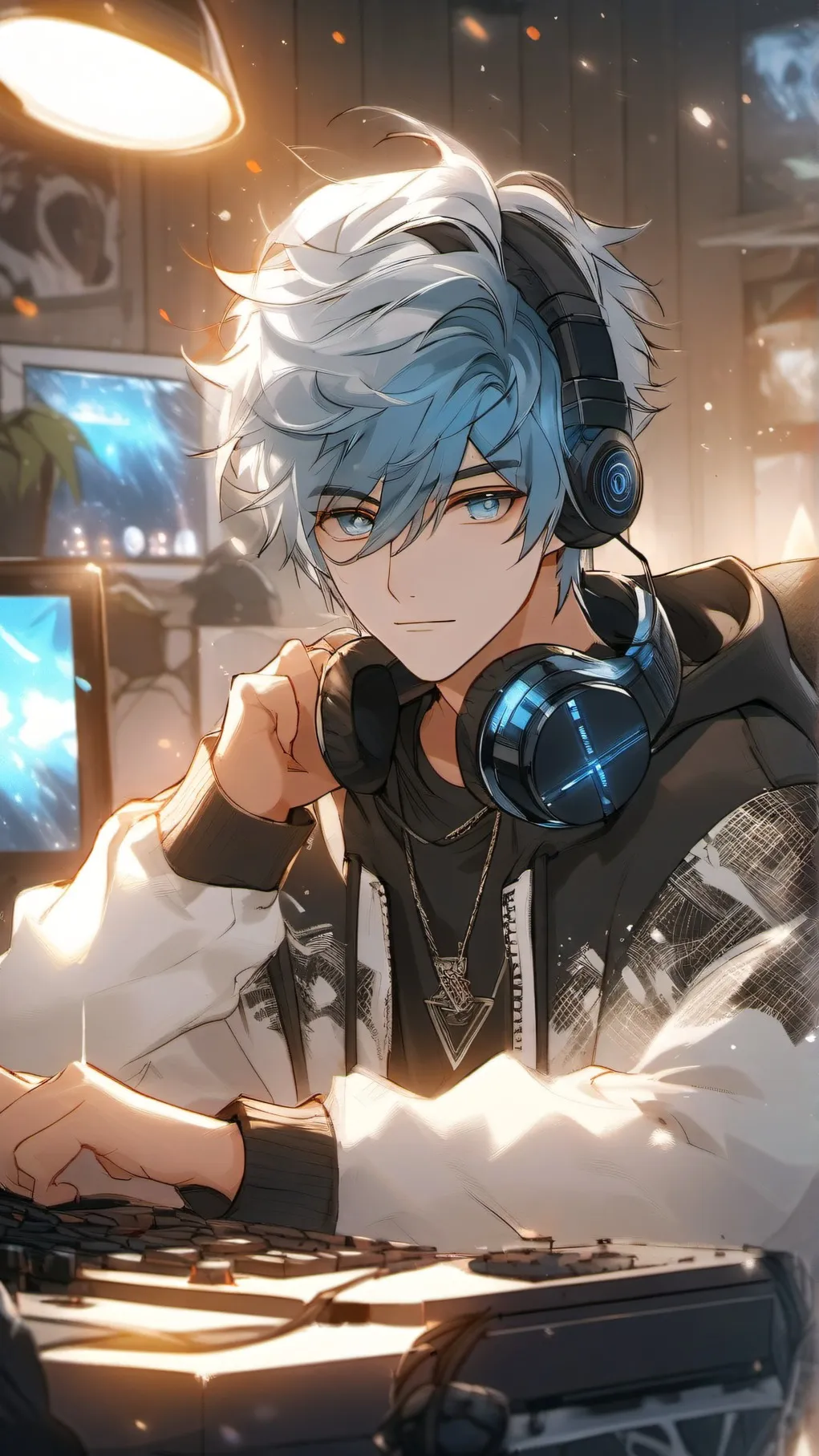 ai character: oliver background