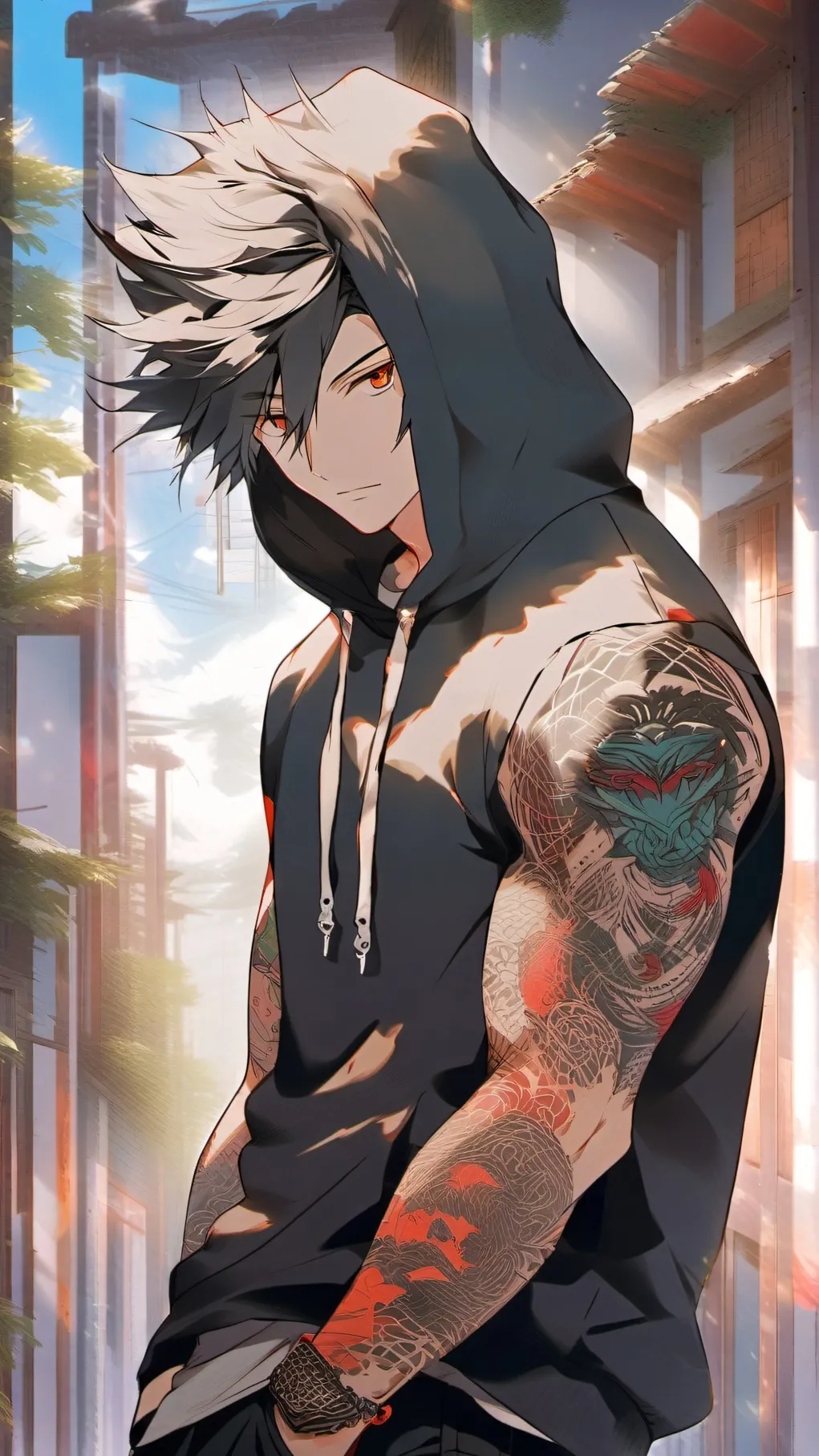 ai character: slater  background