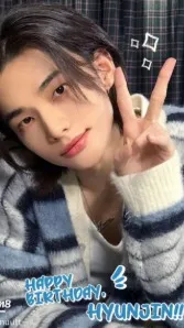 ai character: hyunjin background