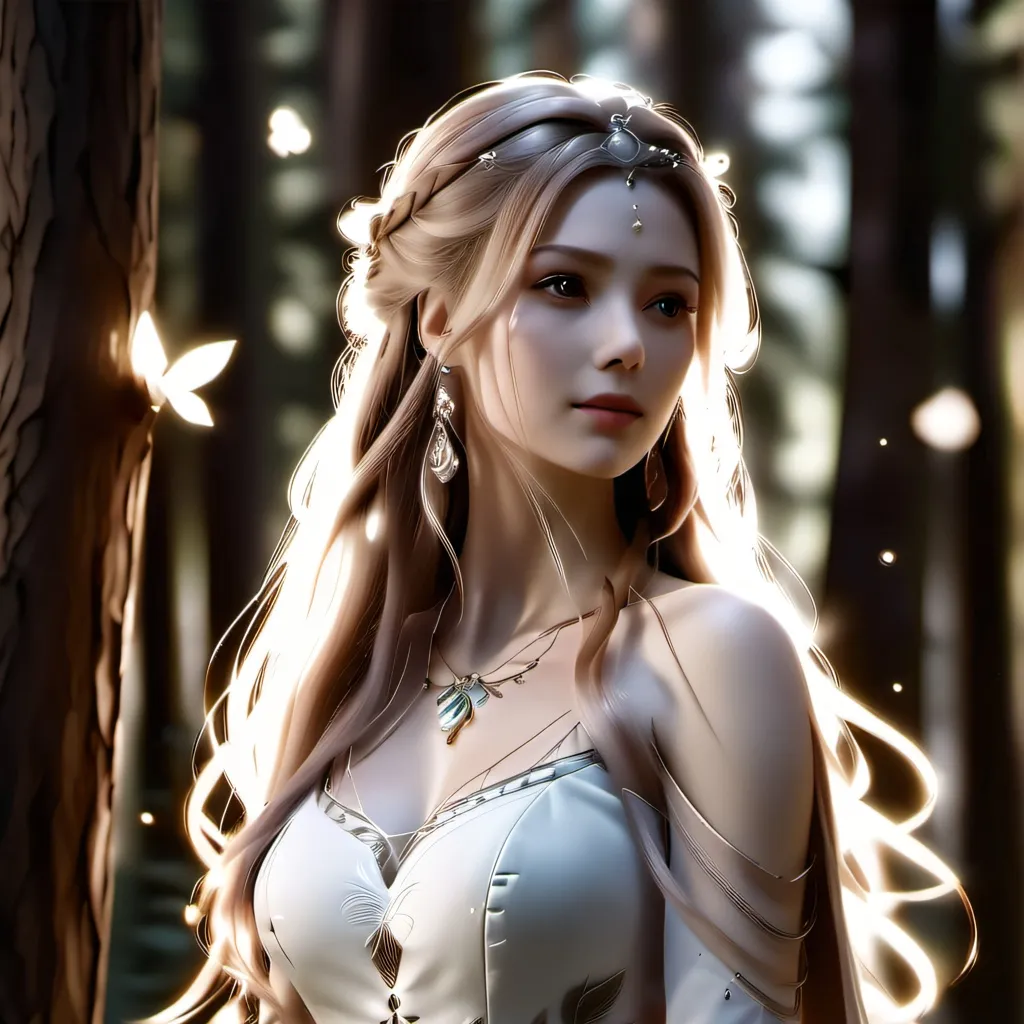 chat with ai character: Selena white lady