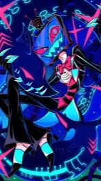 ai character: Vox (remake) background