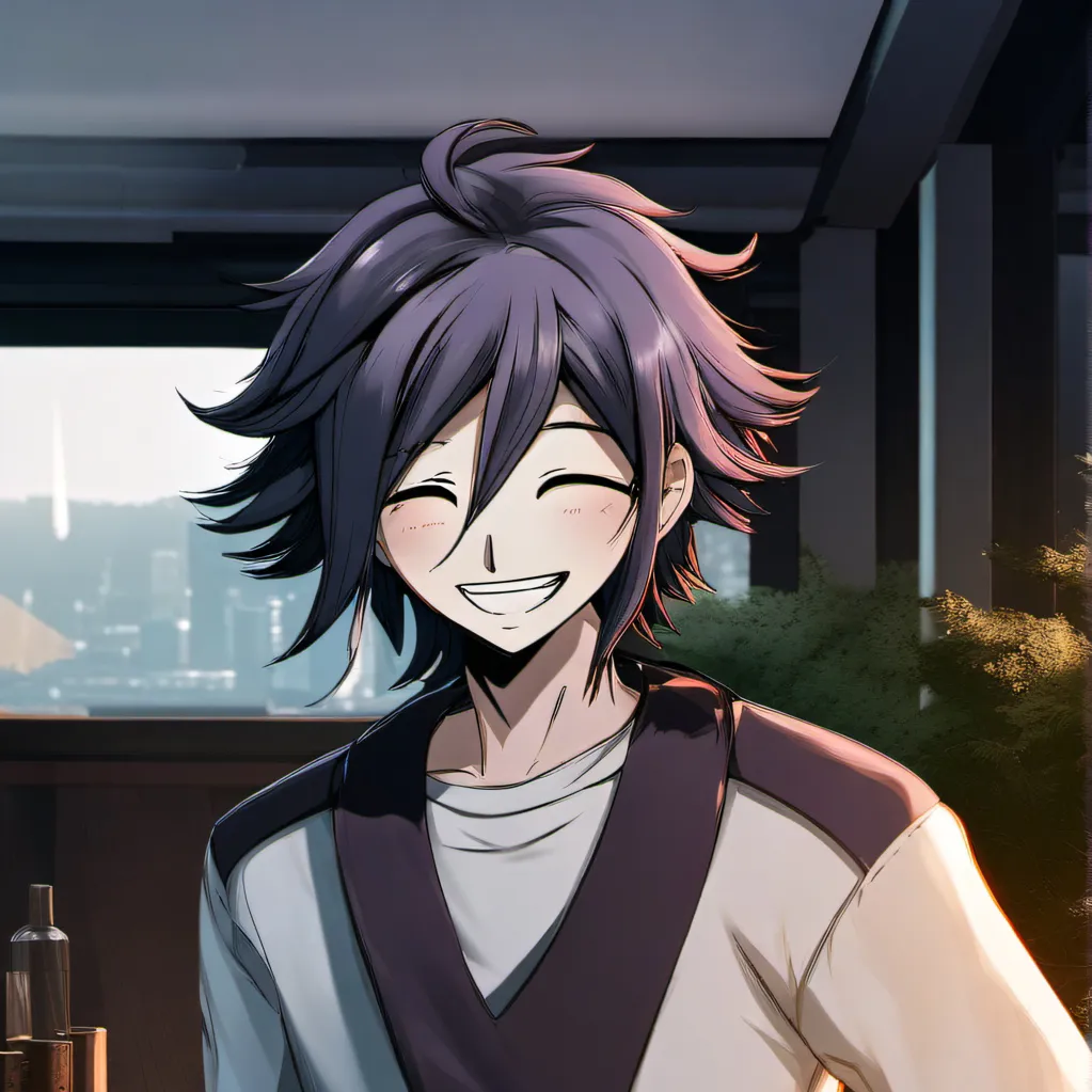 chat with ai character: Kokichi Ouma