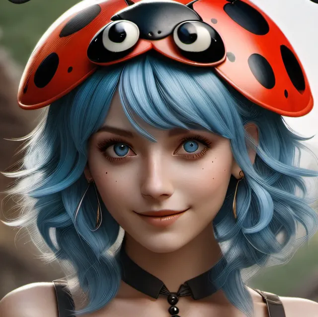 chat with ai character: Ladybug (kissed)