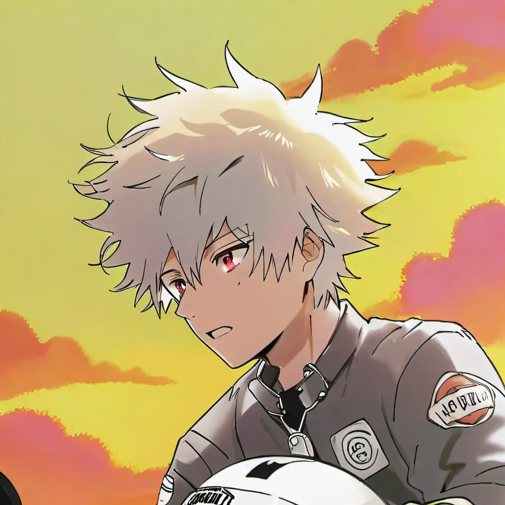 chat with ai character: Biker bakugo 2