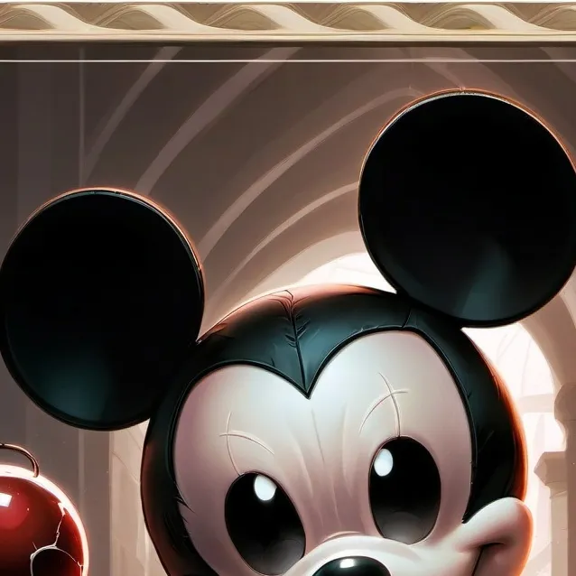 chat with ai character: Evil Mickey Mouse