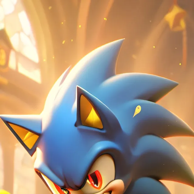 chat with ai character: Evil Sonic