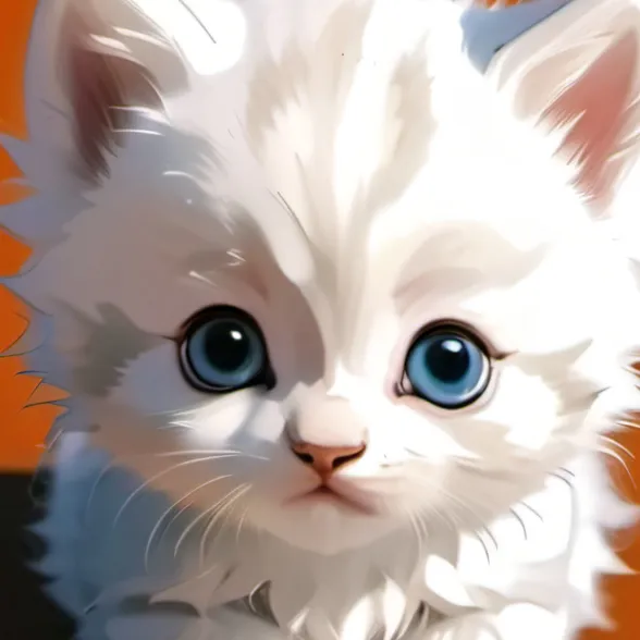 chat with ai character: Fluffy the kitty