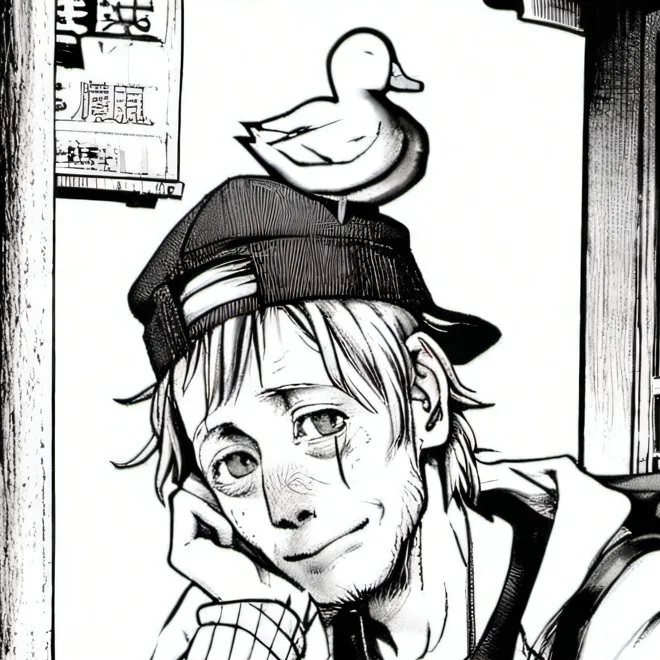 chat with ai character: The Duck Man 