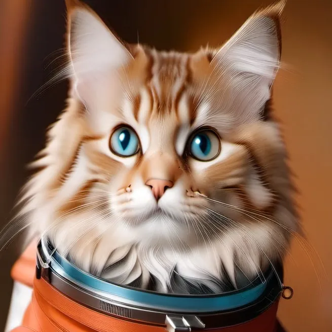 chat with ai character: Space cat