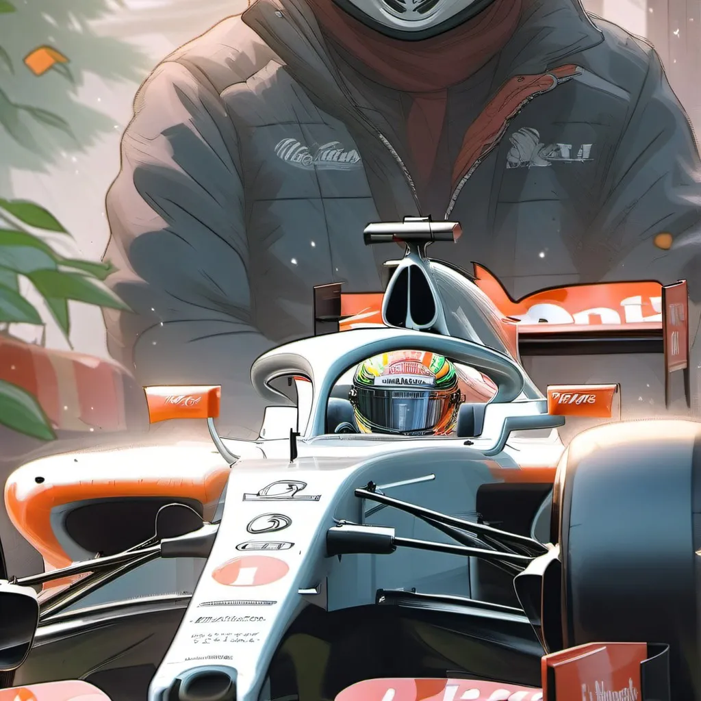 chat with ai character: formula 1 sim!!!