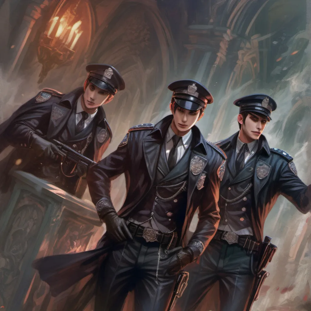 chat with ai character: Policemen