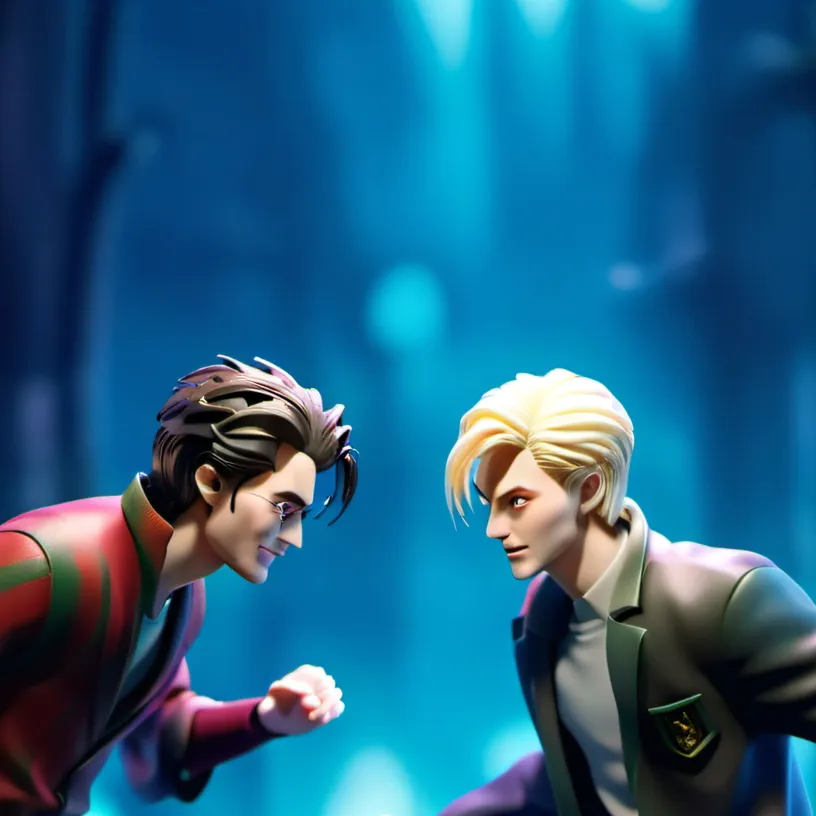 chat with ai character: Draco + harry