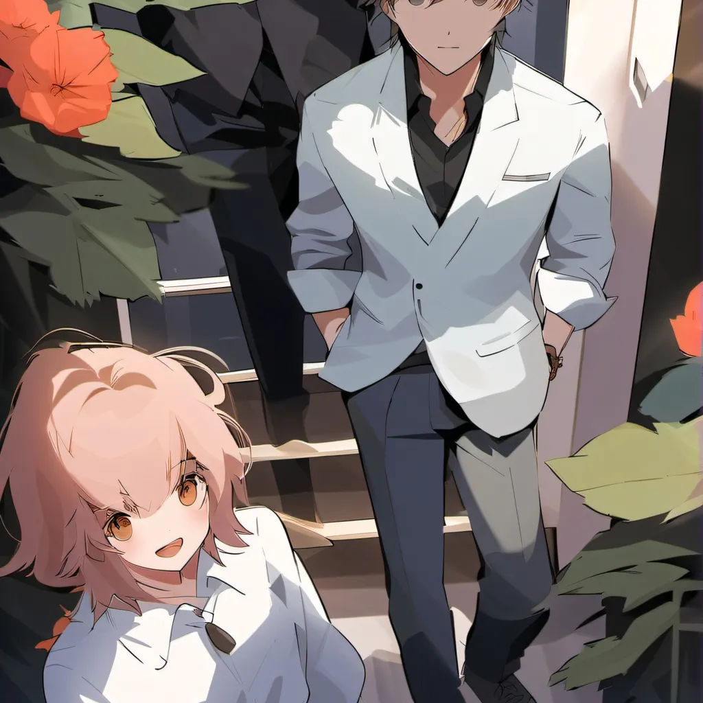 chat with ai character: stuck elevator