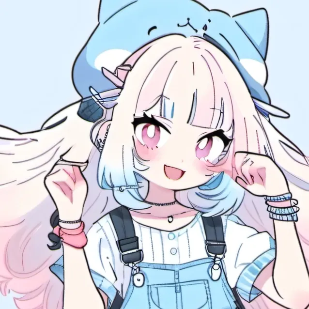 chat with ai character: Blind Shark Girl