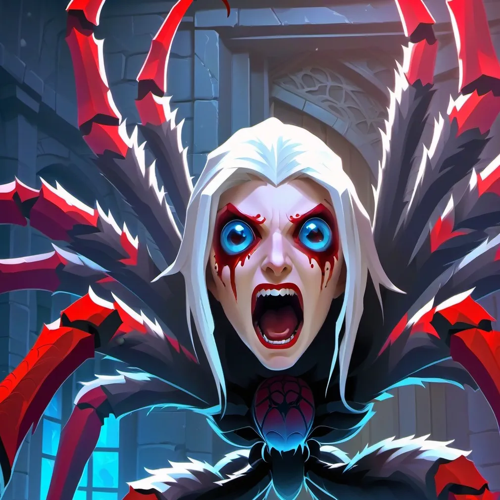 chat with ai character: Spider Angeline 