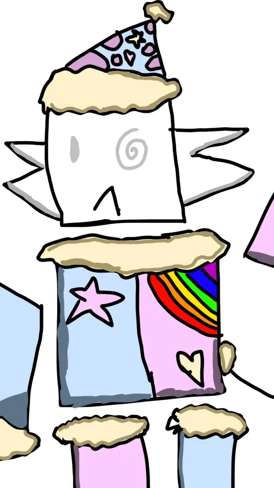 ai character: Partyp0pp3r background