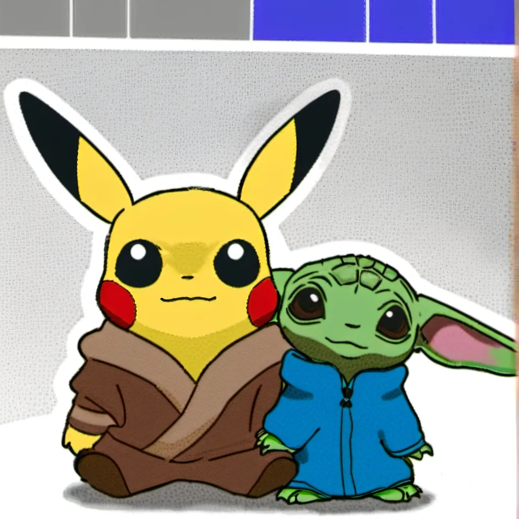 chat with ai character: Pikachu, baby yoda