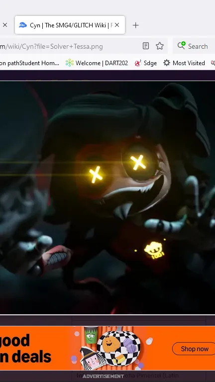 ai character: cyn background