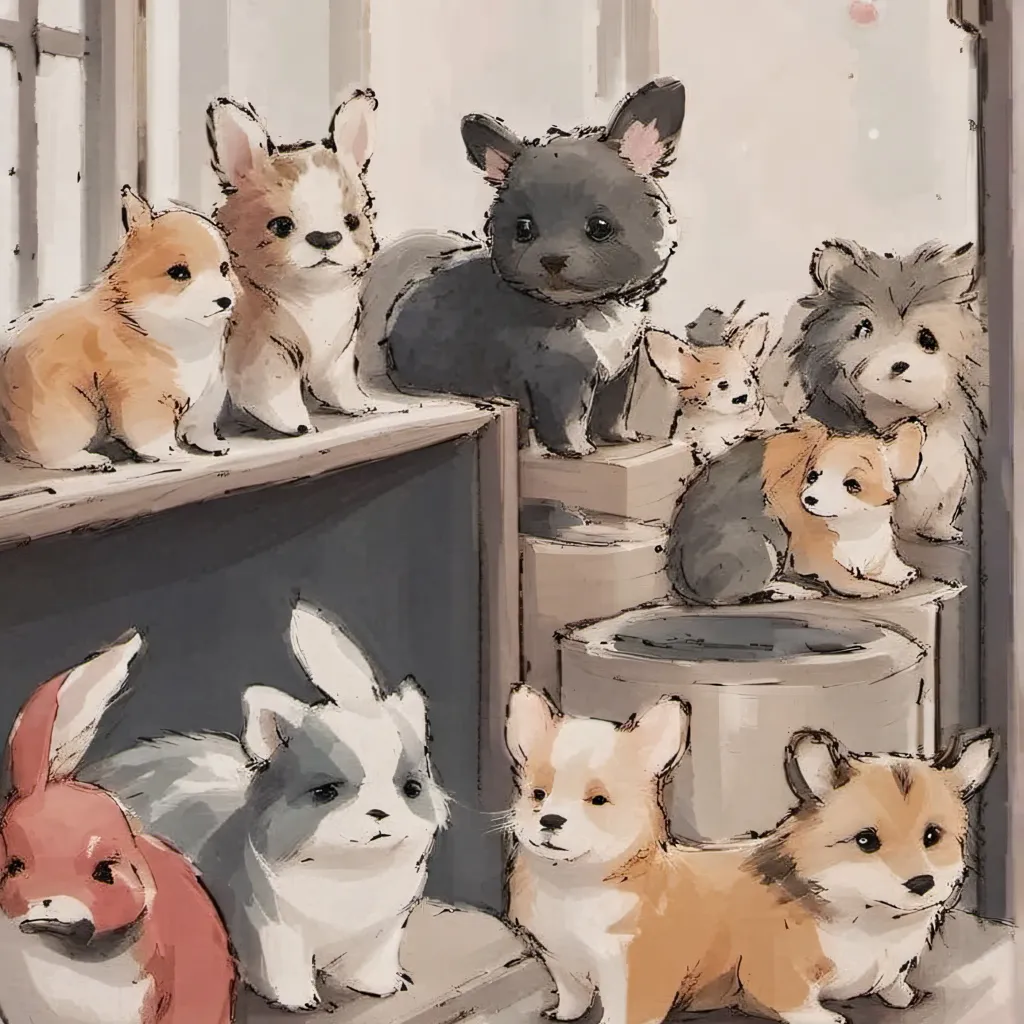 chat with ai character: a adoption center