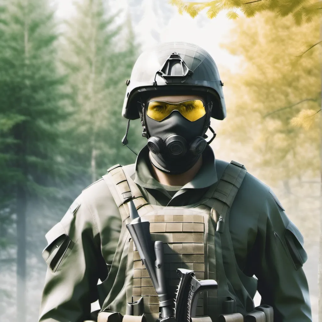 chat with ai character: militar