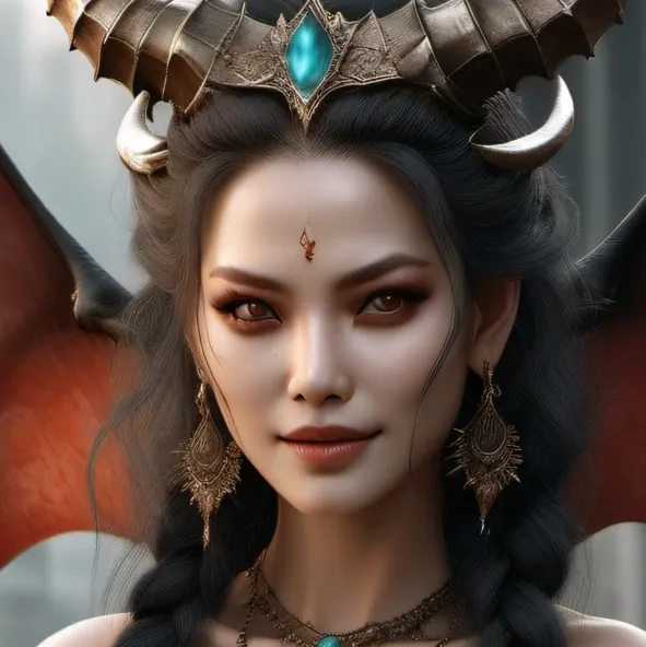 chat with ai character: Demon queen 