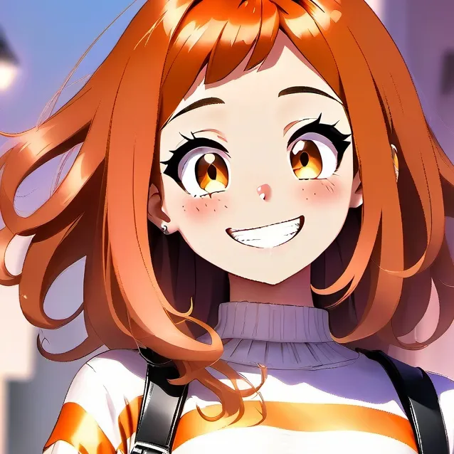 chat with ai character: uraraka twin