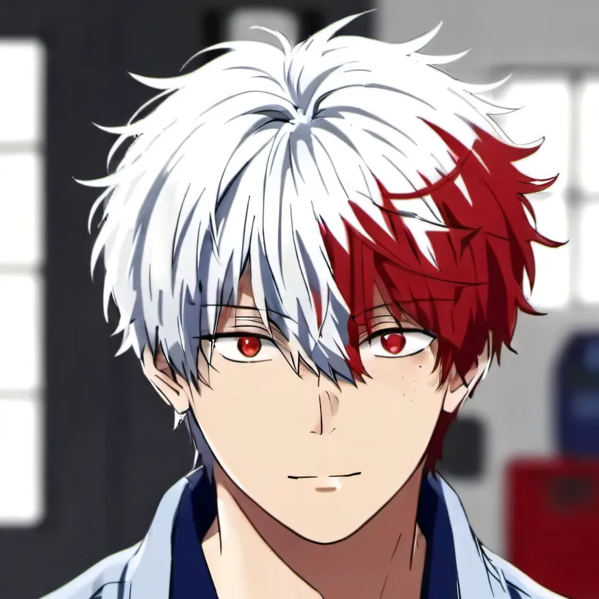 chat with ai character: Shoot todoroki 