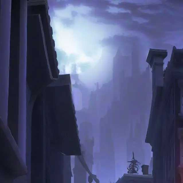 chat with ai character: night light city