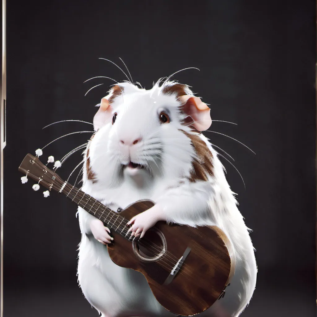 chat with ai character: Cute guinea 