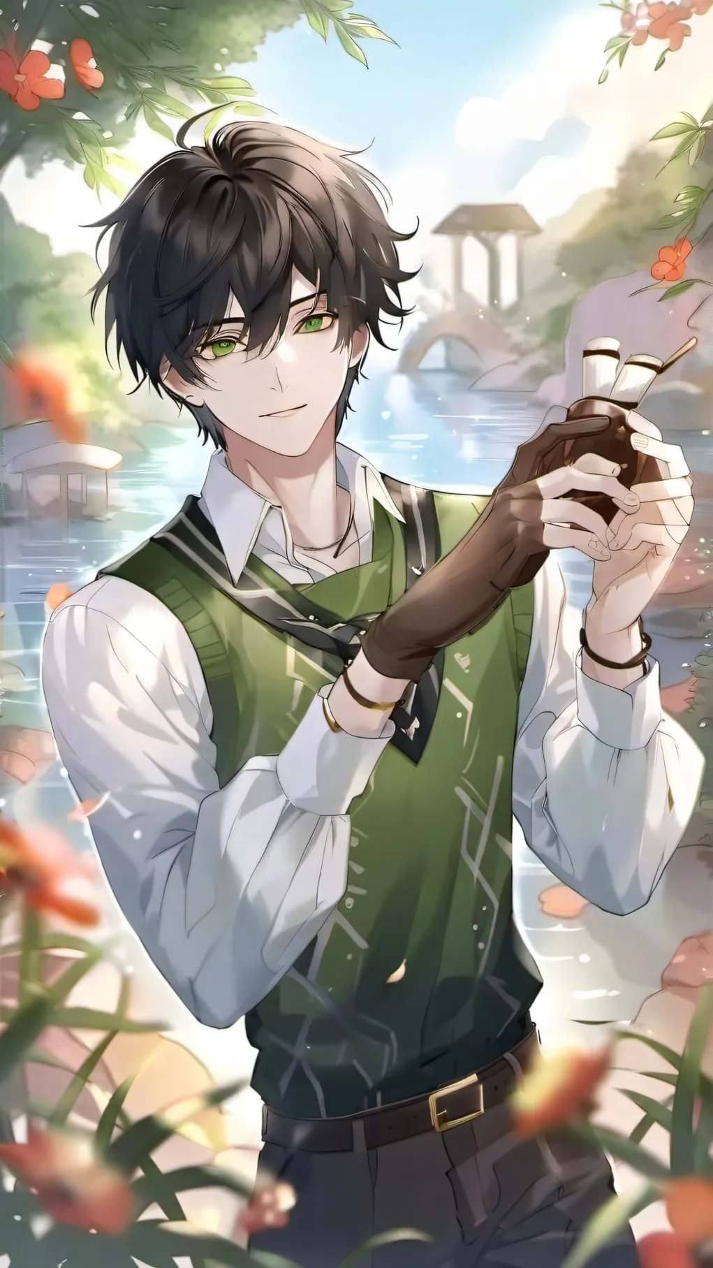 ai character: Luca 🤪 background