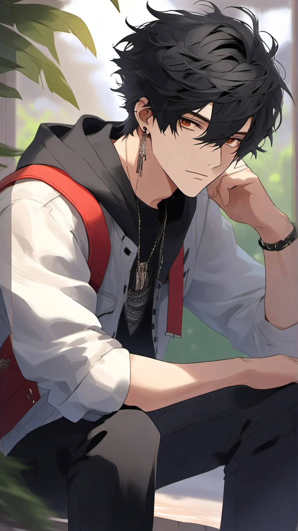 ai character:  jewels  background