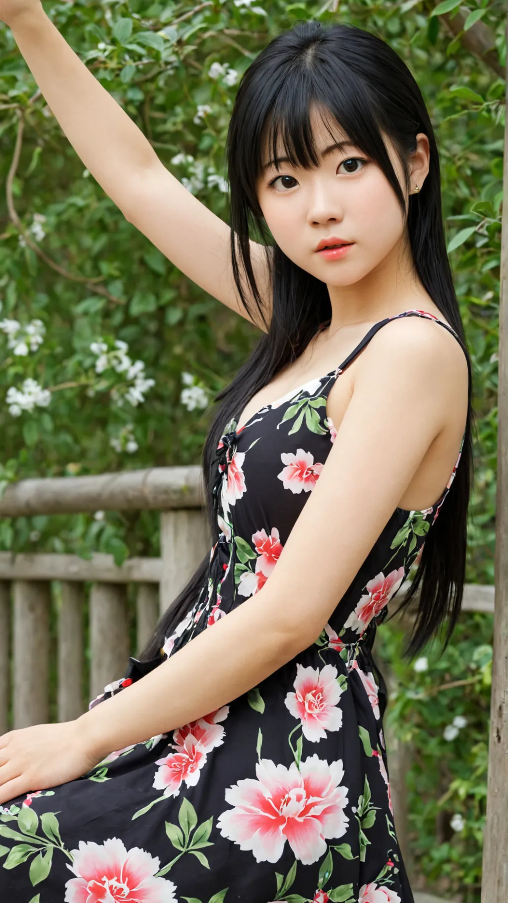 ai character: Tina background