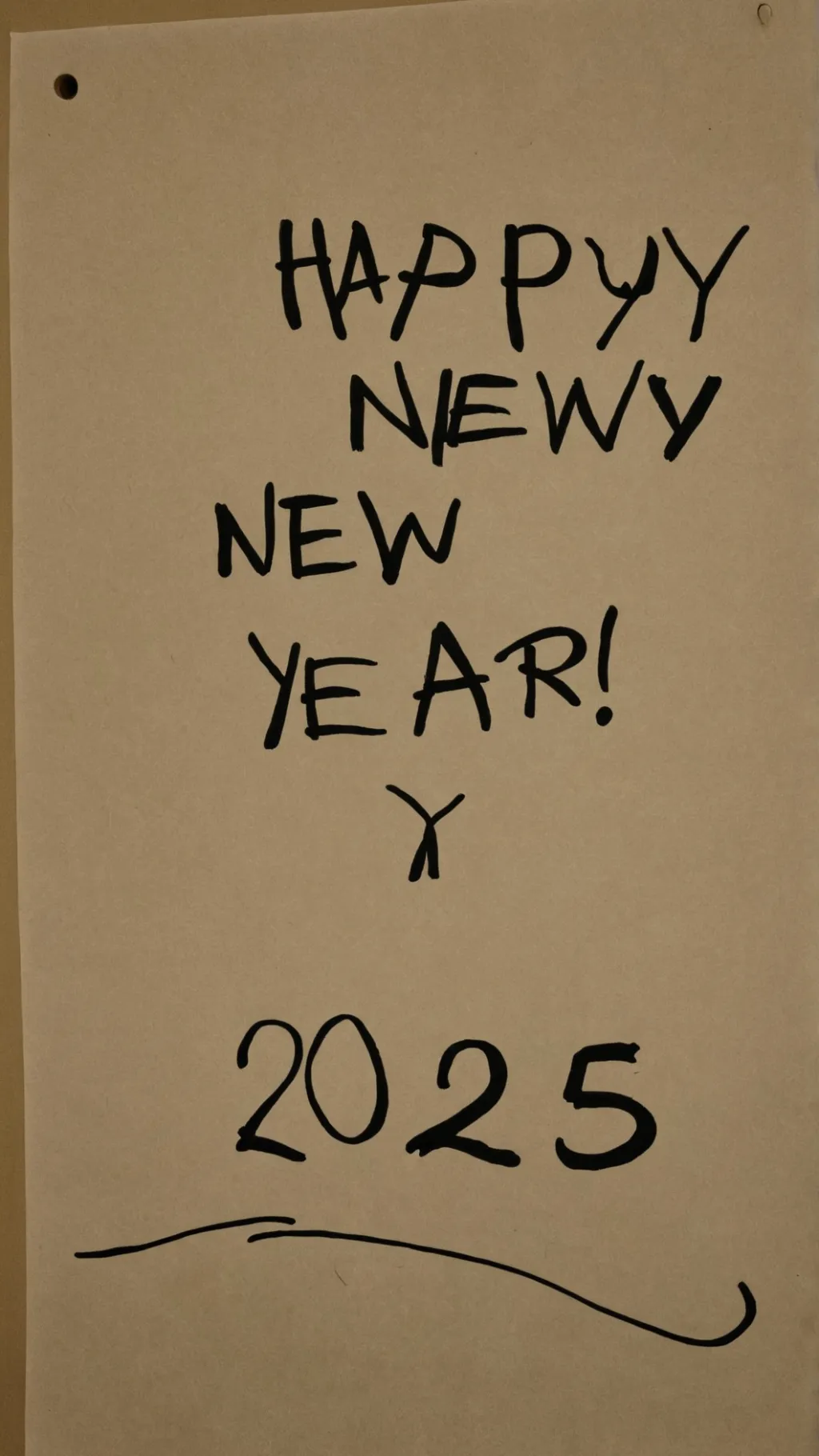 ai character: HappyNewYear! background