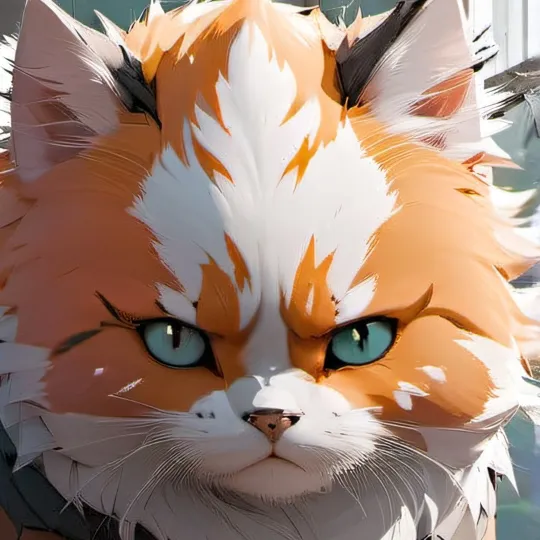 chat with ai character: Giant Angry Cat