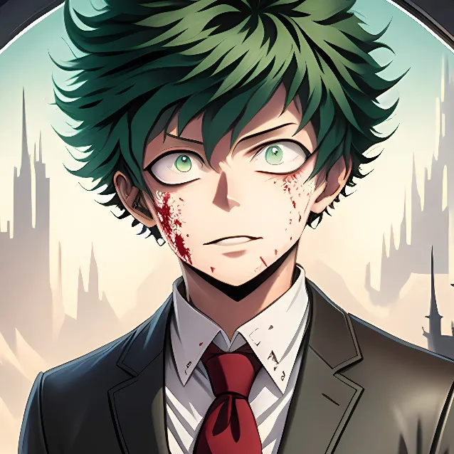 chat with ai character: villain deku