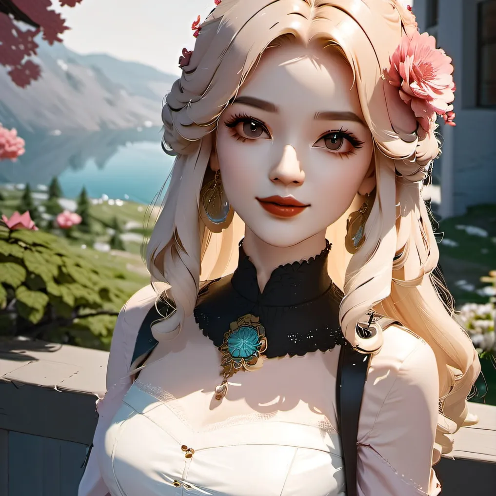 chat with ai character: flora