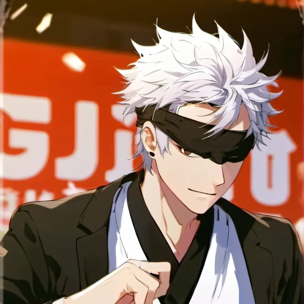 chat with ai character: statue gojo