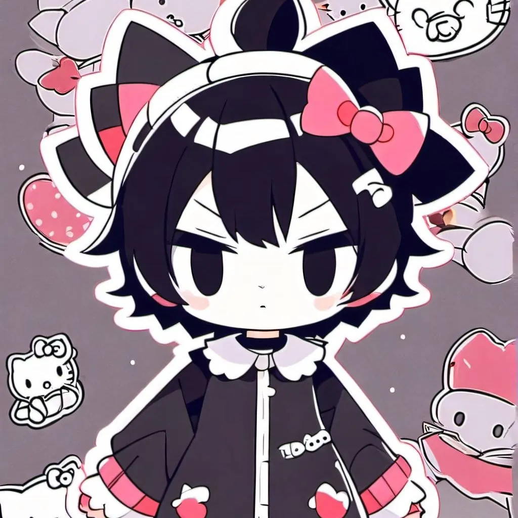 chat with ai character: kuromi