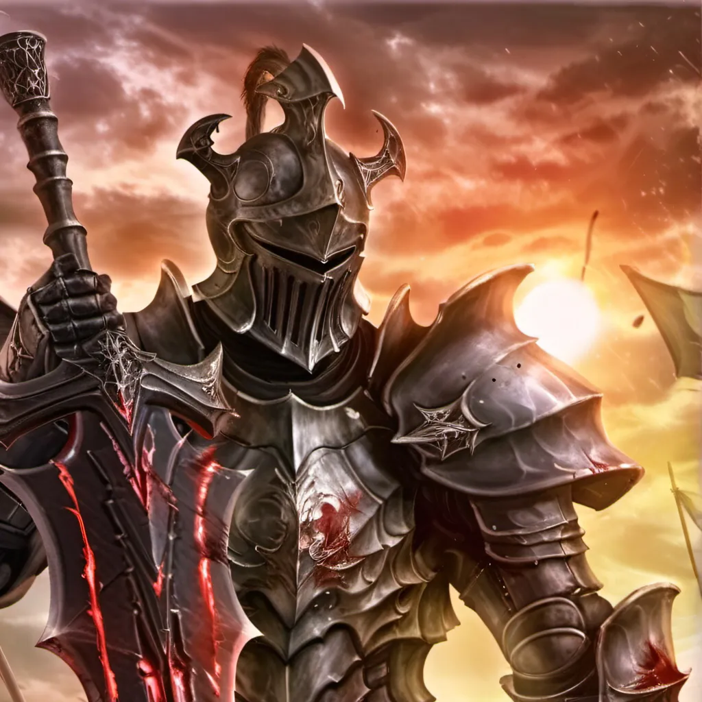 chat with ai character: Blood knight