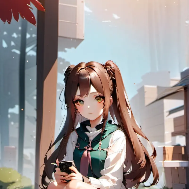 chat with ai character: Sarah/shy girl 