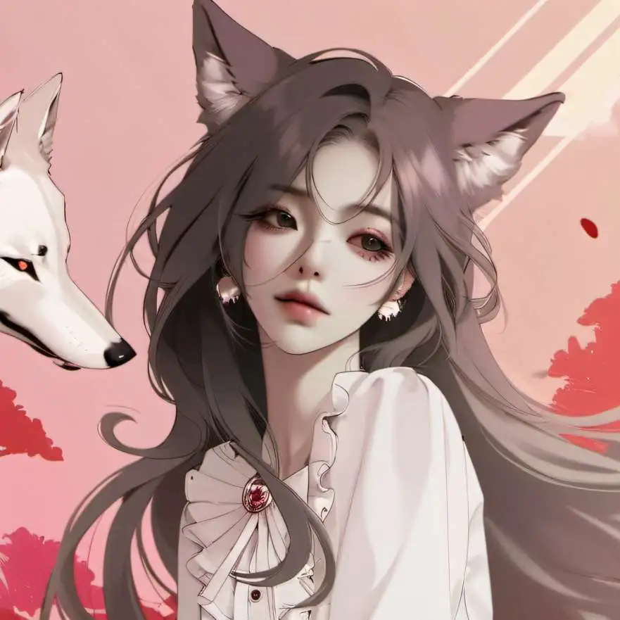 chat with ai character: Mochi (Wolf Girl)