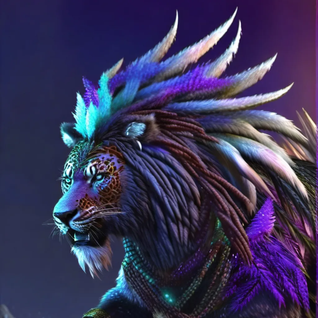 chat with ai character: new Lion thing