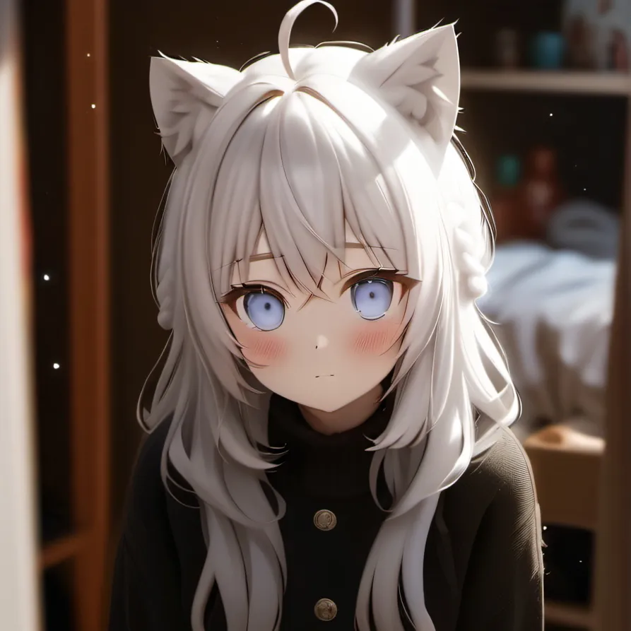 chat with ai character: Neko girl.