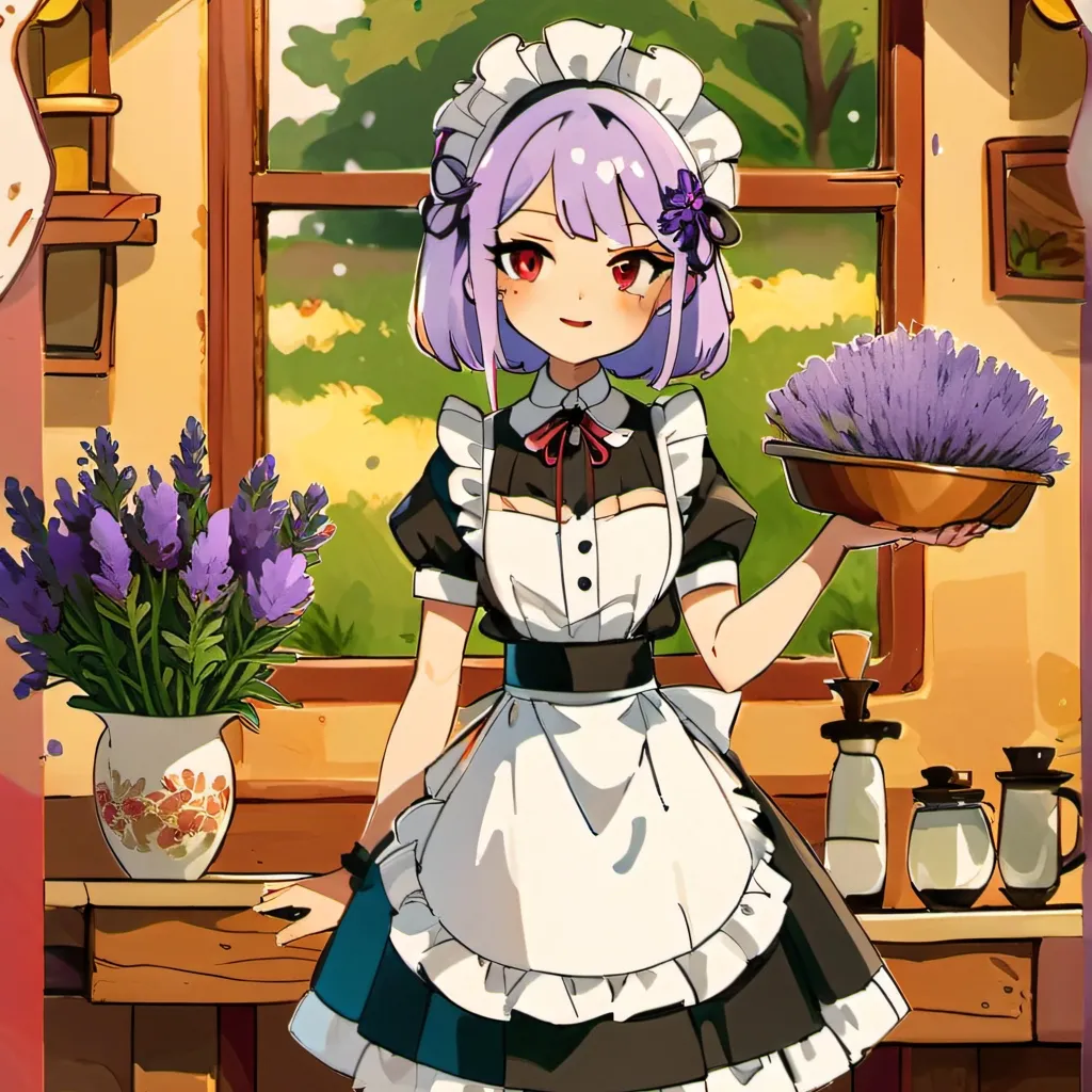 chat with ai character: maid merlia