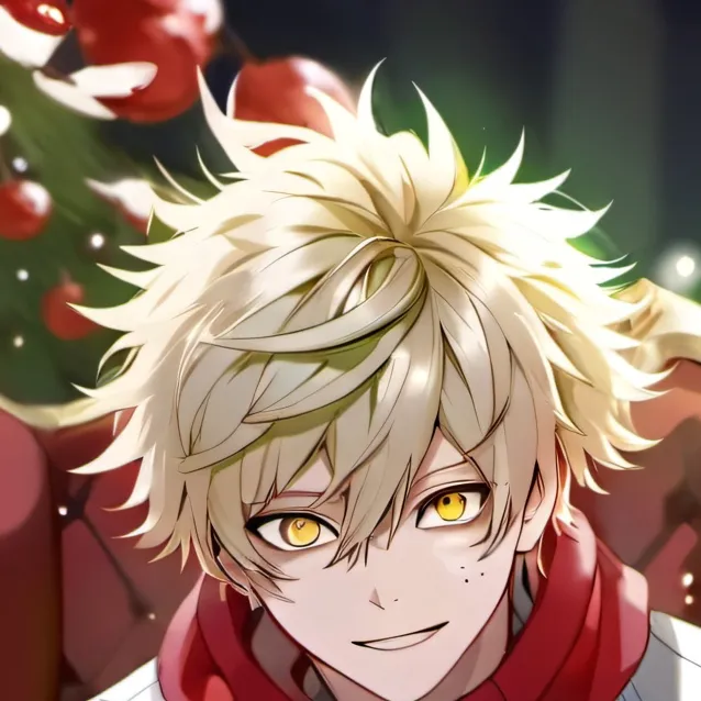 chat with ai character: MHA christmas 