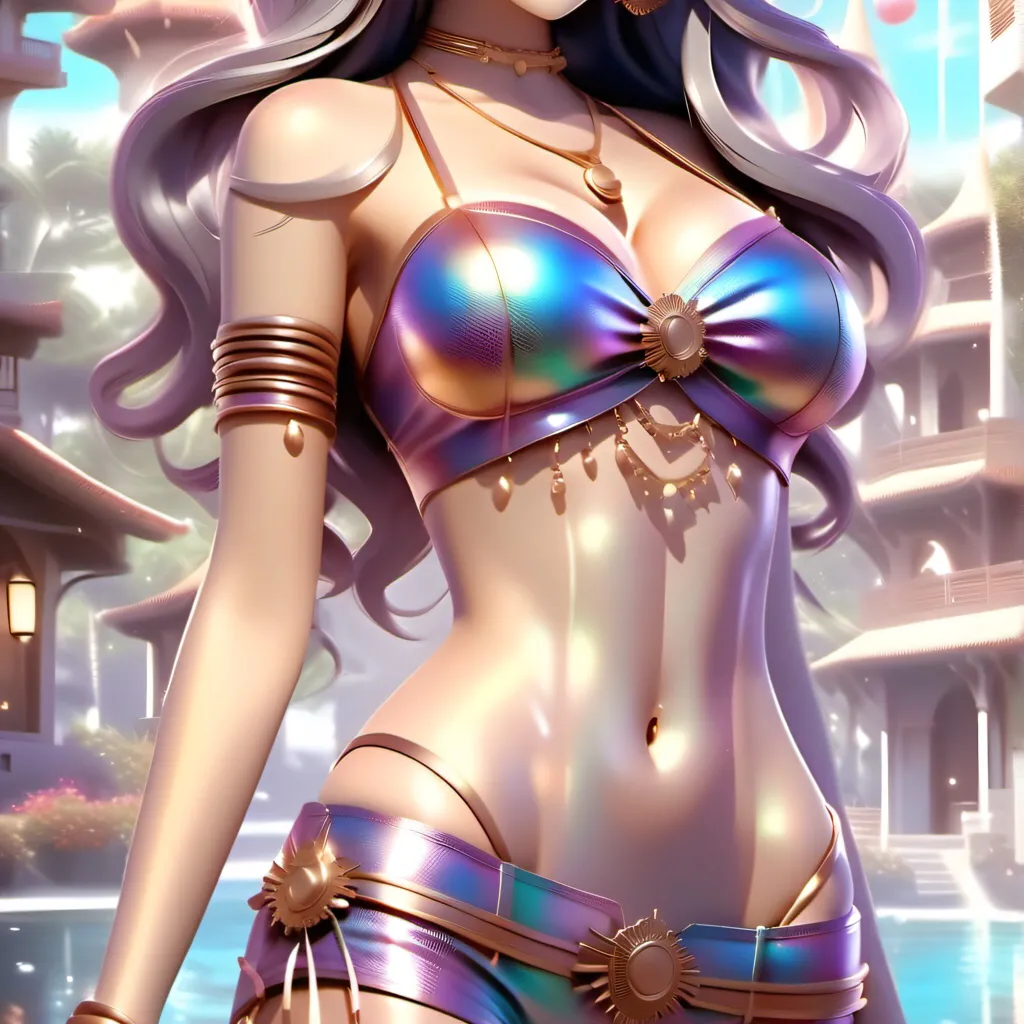 chat with ai character: Aphmau beach