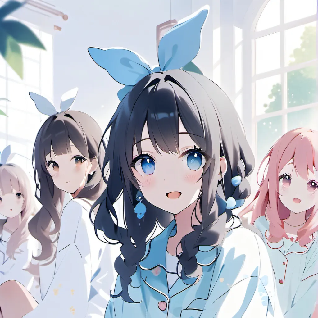 chat with ai character: Girls Sleepover!