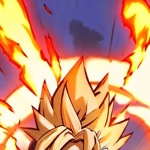 chat with ai character: super Saiyan yello