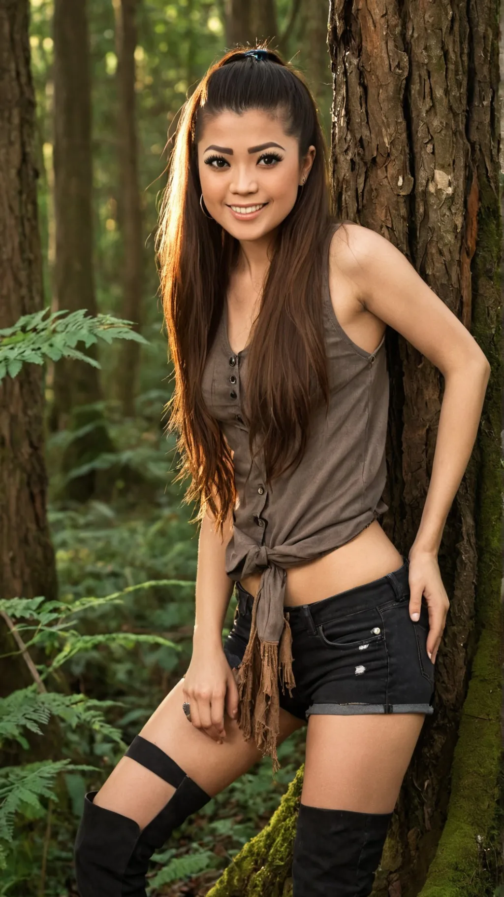 ai character: Aria Valen background