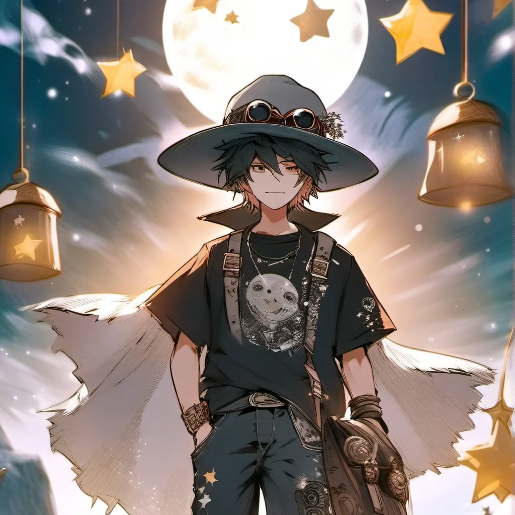 chat with ai character: crescent (swap au)